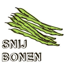 Snijbonen met spekjes