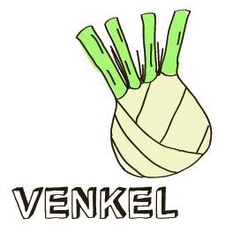 Gegrilde venkel